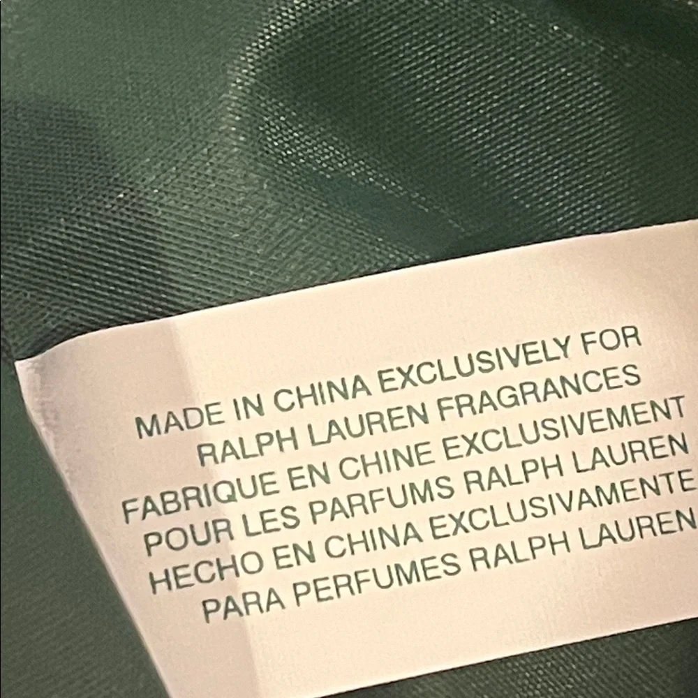 Polo Ralph Lauren Messenger Bag Travel Luggage Vintage green brown